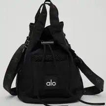 Cross Body Bucket Bag Black