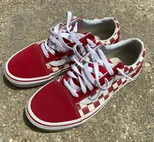 Red Checkered Old Skool Vans