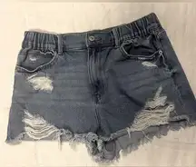 Size 9 Happily Grey Cut Off Short