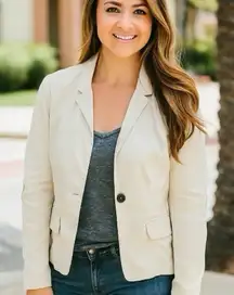 Chic Cream Women's Blazer