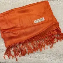 Orange  Silk Scarf