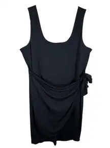 Express Black Jersey Knit Stretchy Sleeveless Midi Dress XL