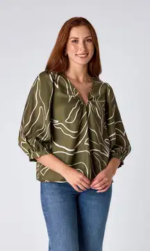 Crosby by Mollie Burch Alexis Blouse NWT size small