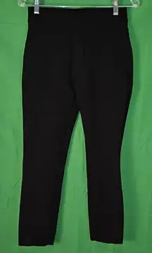 Spanx Womens Black The Perfect Pant‎ Back Seam Skinny Ankle Pants Small