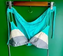 Body Glove String Bikini Set Top & Bottom Size M Medium‎ COLOR BLOCK!
