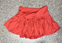 Coral Goldhinge skirt