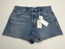 Rails The Fairfax‎ High Rise Cut Off Short Womens Size 29 Blue Denim NEW
