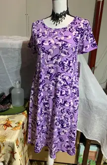 LuLaRoe Carly Disney Mickey Mouse Dress