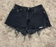 Levis vintage cutoff 560 shorts size 12