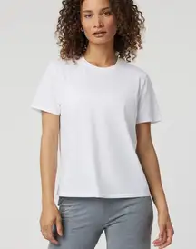 Vuori Women's White Short Sleeve Tee
