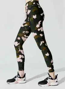 The Upside Forest Camo Midi Legging