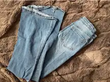 Flare Low-Rise Jeans