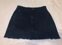 Black Mini Skirt