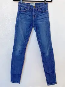 Current Elliott High Waist Skinny Adventure Jeans Size 25