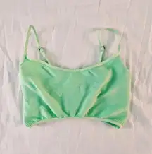 Neon Green Crop Top