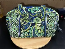 Vera Bradley New  100 Handbag Purse,Print (Rhythm And Blues)‎ Release Winter 2011