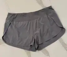 MTA Sport Activewear Pull On Running Shorts Women's XL Gray Workout Athleisure