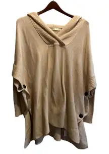 Retrod Side Button acrylic Pullover‎ hooded sweater