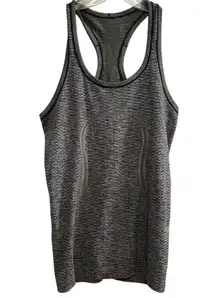 Lululemon Women's Black Swiftly Tech Racerback Tank Top Size 6