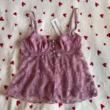 NWT  lingerie going out top