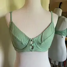 Large Green Bikini Top