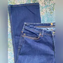 Carhartt women’s relaxed fit bootcut jeans, size 12