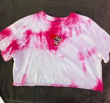Powerpuff Girls Bershka tie dye tee