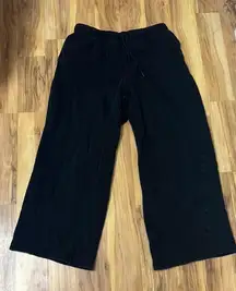 Black Flare Sweatpants