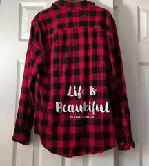 Red and black flannel - Custom