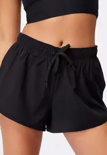 COTTON ON Trendy Lifestyle Move Jogger Shorts Black Mid Plus Size 16W NWT‎