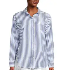 Beach Lunch Lounge Keraphina Striped Button Down Shirt