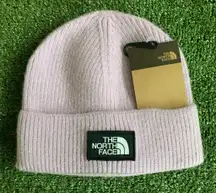 Lilac lavender the north face beanie