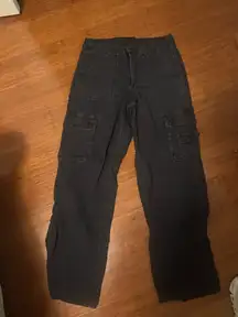 Black Cargo Pants American Eagle