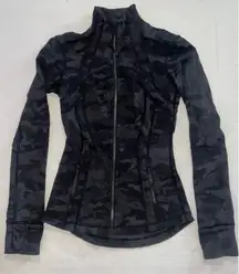 Lululemon Define Jacket 2 Black Camo