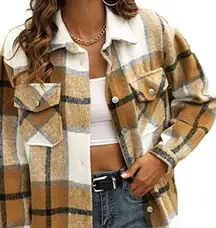 Amazon Oversized Plaid Jacket