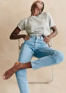 ✨Sezane Slim Parfait Sz 38/US 6 Jeans In Light Blue Wash✨