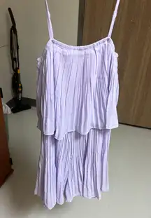 Purple Game Day Romper