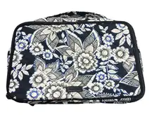 Vera Bradley‎ Large Blush & Brush Makeup Case Snow Lotus Signature Cotton