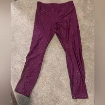 Juicy Couture yoga pants with mesh side 1/2 leg. Size XL. Comfy and cute!