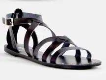 Just Fab Carine Sandal Black New In Box