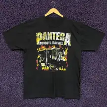 Pantera Cowboys From Hell Album Thrash Metal Band T-Shirt L