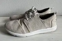 Women's Del Rey Sneakers Natural Linen Tennis Shoes