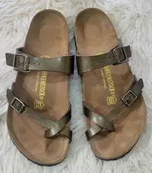 Birkenstock Golden Brown Mayari Sandal Size 41