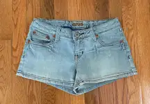 Vintage Y2K micro  jean shorts