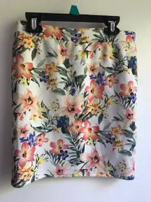 Floral Mini Skirt