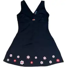 Dolls Kill Delia’s by  So Yesterday Floral Mini Dress Black Small