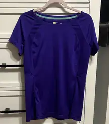 Xersion Purple Slim Fit Tee