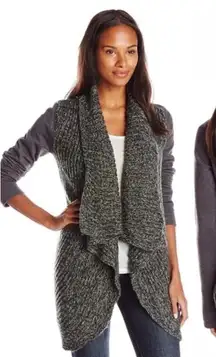 Prana Demure Gray Open Front
Cardigan Sweater Small