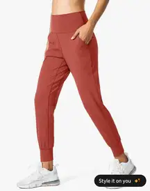 Athletic Joggers Rust