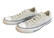 Converse  Women Shoes Size 8 39 All Stars Chuck Taylor Low Top Grey and White